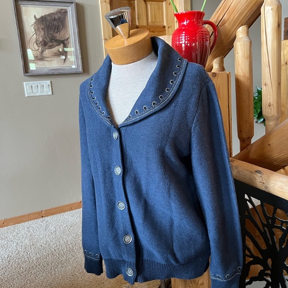 Cotton Pendleton Sweater size M - Picture 1 of 11